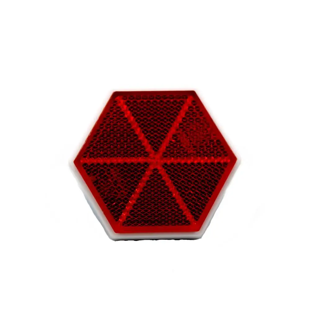 regular hexagon road vehicle safety reflex reflectors