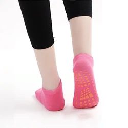 Anti slip ankle high workout breathable absorb sweat silicone yoga grips pilates socks