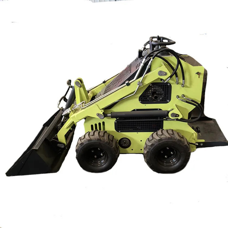The multi-functional mini skid steer loader factory direct wheel crawler model is complete customized services provided