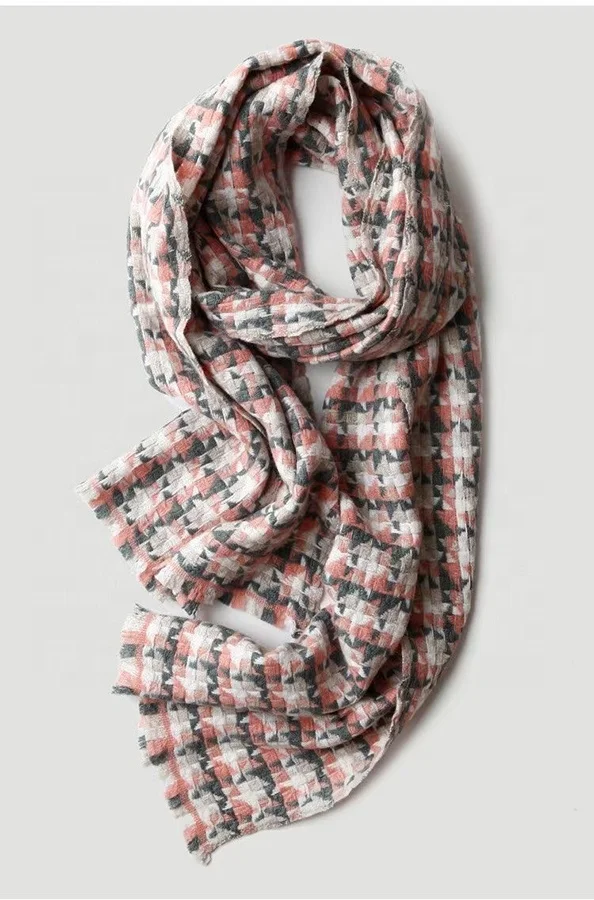 Lady Women Scarf  Green Color  Winter Scarves Cashmere Scarf Luxury