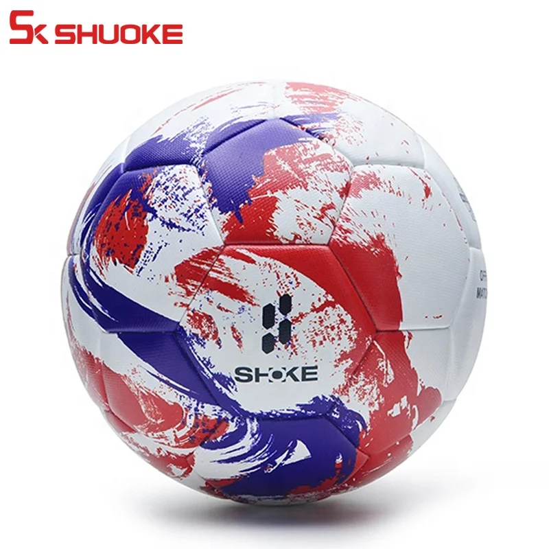 Best Quality Personalized Rubber Bladder Solid Color standard soccer ball