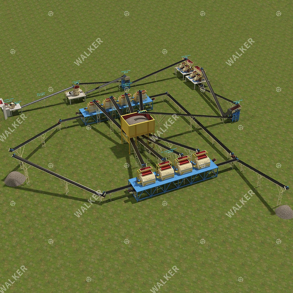 100TPH Mineral Concentration Equipment Magnetic Separation Iron Ore Processing Plant