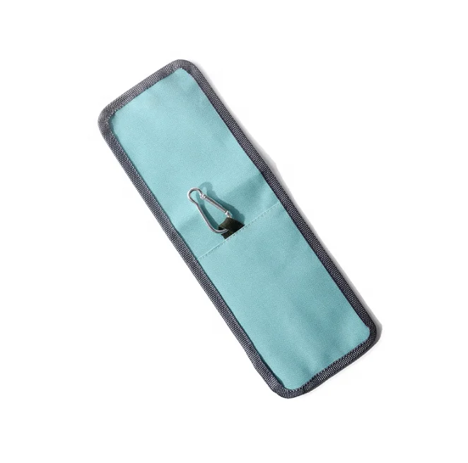 Friendly Outdoor Travel Portable Set Knife and Fork Spoon 16cm Custom logo Reusable Bamboo Cutlery Set Canvas bag