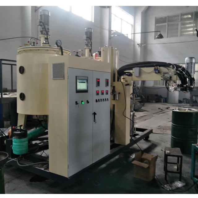 Polyurethane elastomer coatings machine