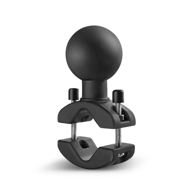 Universal pole bracket 2.25' ball head heavy duty 30mm-51mm diameter adjustable swivel pipe clamps for automotive equipments