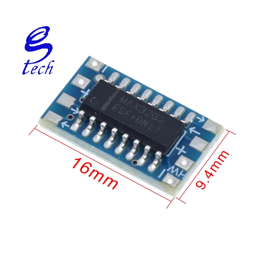 Mini RS232 to TTL Converter Adapter Board Module MAX3232  Converter Module MAX3232