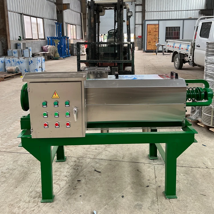 Fecal Wet And Dry Farm Excrement Solid-liquid Separator Automatic Clean Machine For Pig Dung