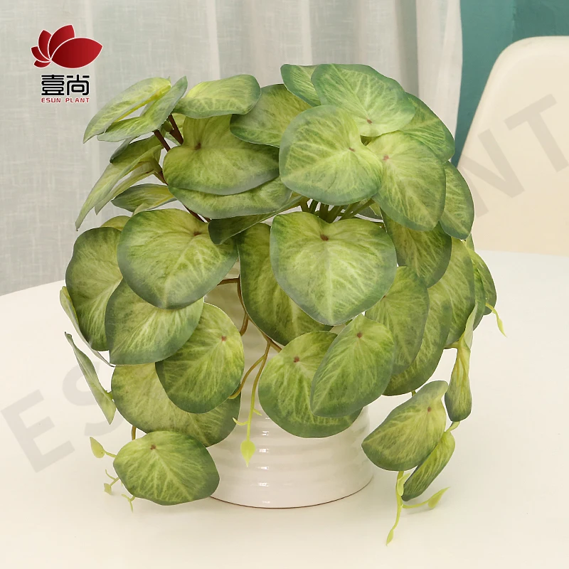 LE0074 Artificial hanging plants, 17CM Artificial Ivy for office/home interior/garden decoration (Ivy leaves)