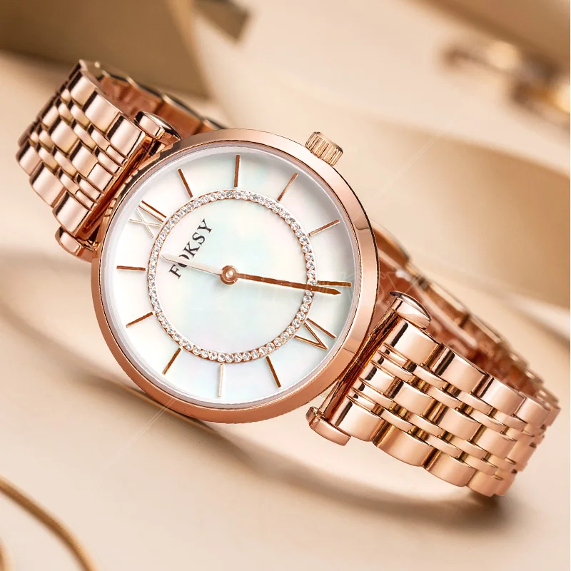 Lujo Cuarzo Pulsera Mano Muj аналоговый хронограф Femenino Nina Reloj De Mujer Para Dama женских кварцевых наручных часов