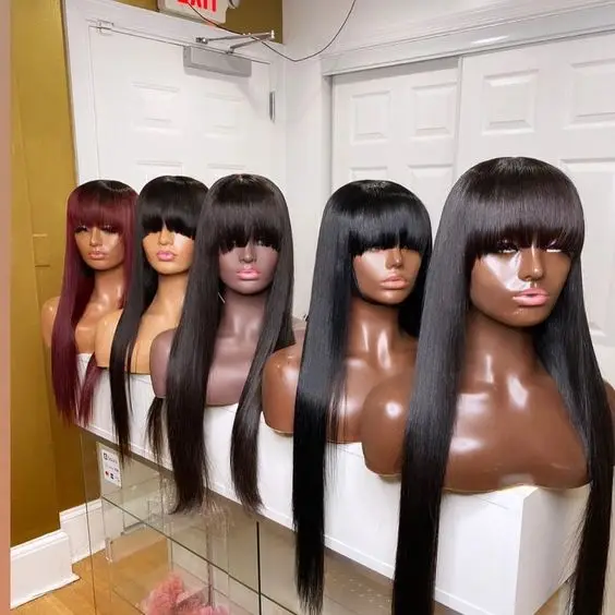 
Free Samples Transparent Swiss Lace Frontal Wig, Cuticle Aligned Raw Virgin Indian Hair, Raw Human Hair Wigs 