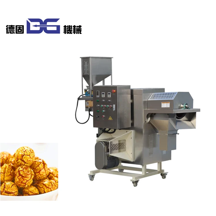 automatic grain/corn kernels /maize popping equipment machine for sale