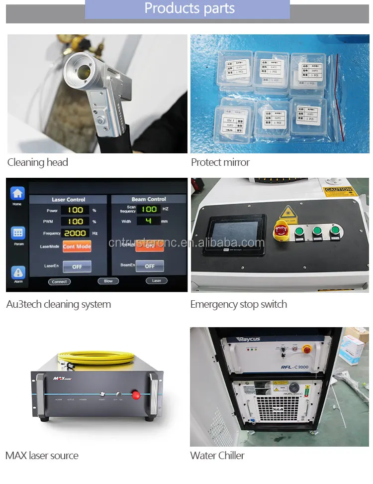 good price 3 IN 1 laser machine handheld 1000w 1500w laser cleaning welding cutting machine for metal carbon steel