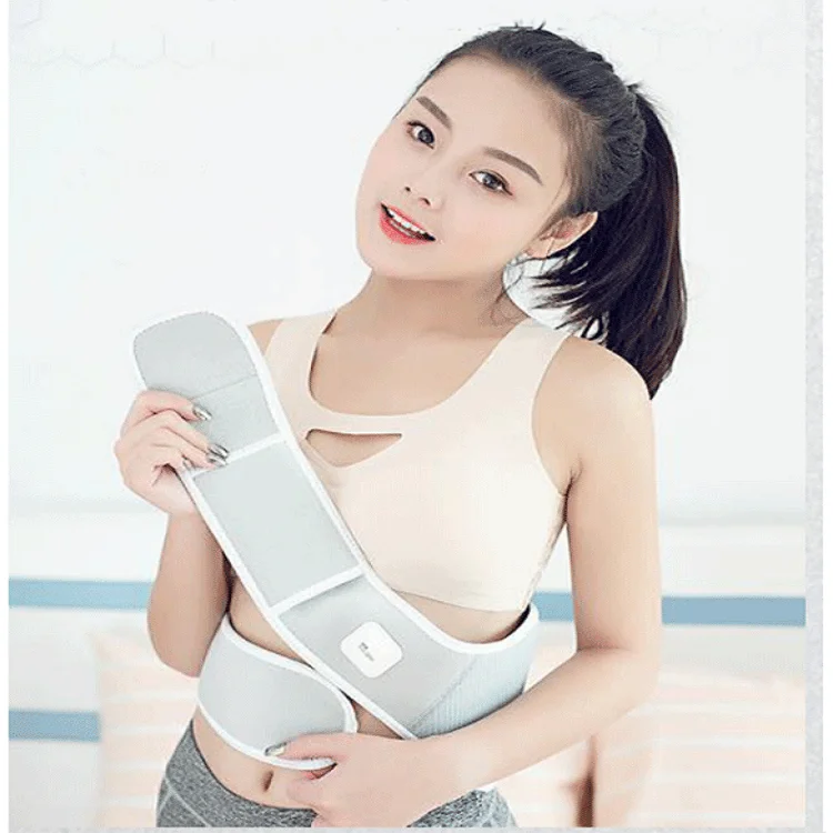 Graphene heating electric warming belt with far infrared therapy for back pain relieving