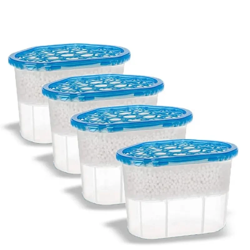 500ml Disposable Air Dehumidifier Humidity Trap Box Air Freshener Calcium Chloride Moisture Absorb Box Refill Dehumidifier Box