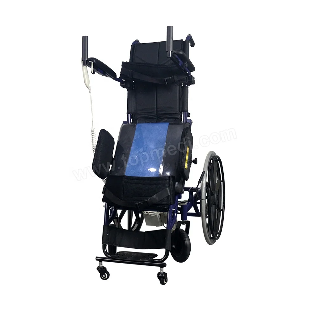 Quick Detachable Wheels Remote Control Electric Lifting Standing up Wheelchair