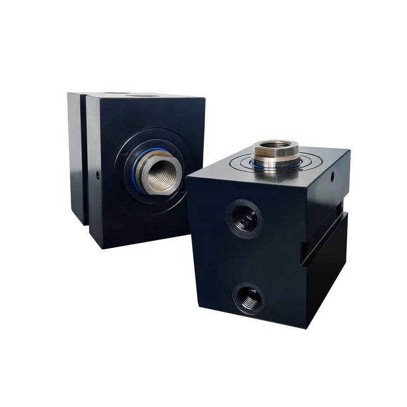 Professional manufacturing High pressure CHD series block cylinder compact thin short stroke 8mm square hydraulic cylinder