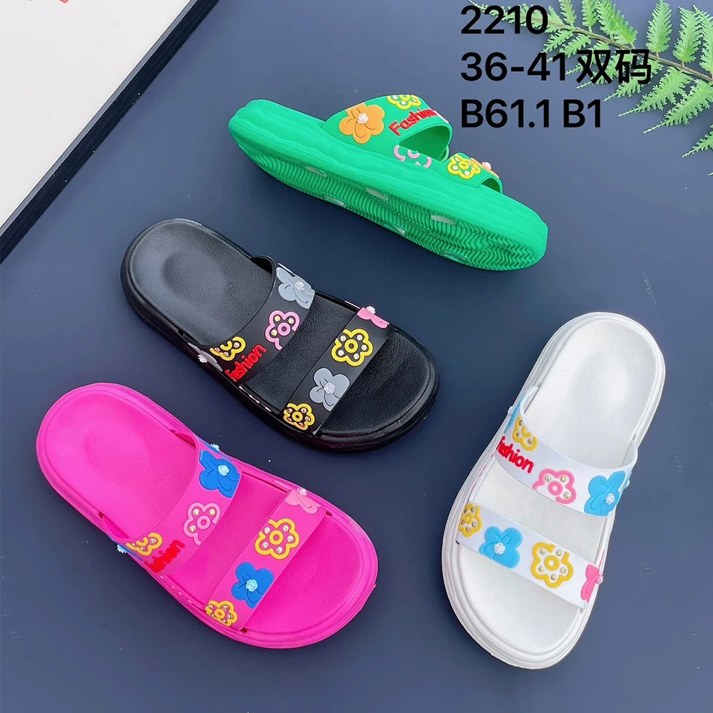 Low Price High Quality Women Nude Beach Walk Beach Nude Open Toe Slide Slipper For Ladies