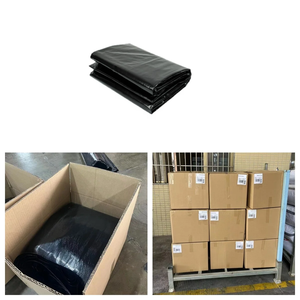 Plastic Geomembrane for Indoor Fish Ponds Farm Tank UV Resistant 500 Micron Pond Liner Manufacturer Waterproof Hdpe