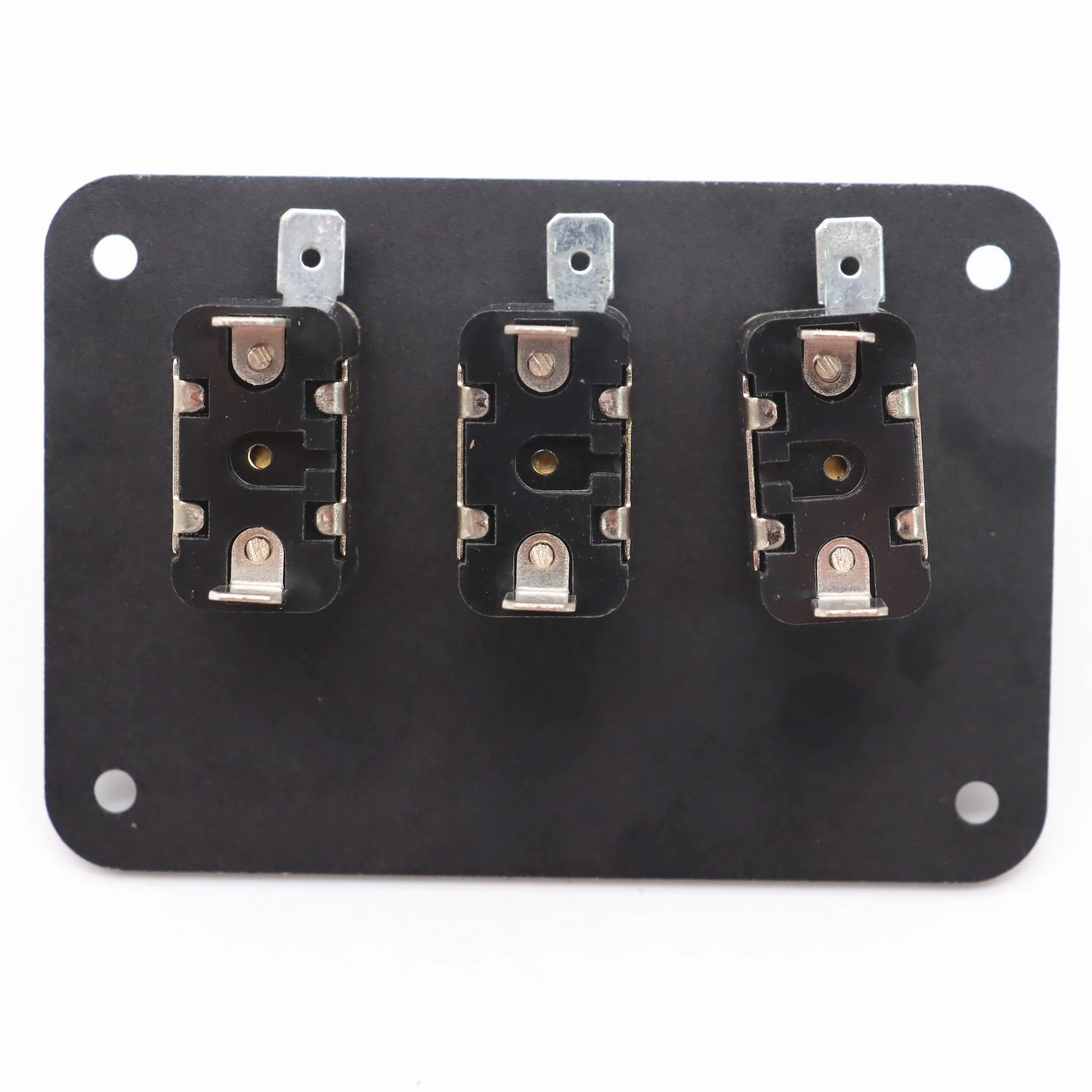 WattBons 3 Gang Toggle Switch on off on 12V Toggle Light Switch Panel with LED Light and Flip Cover Switch Plate