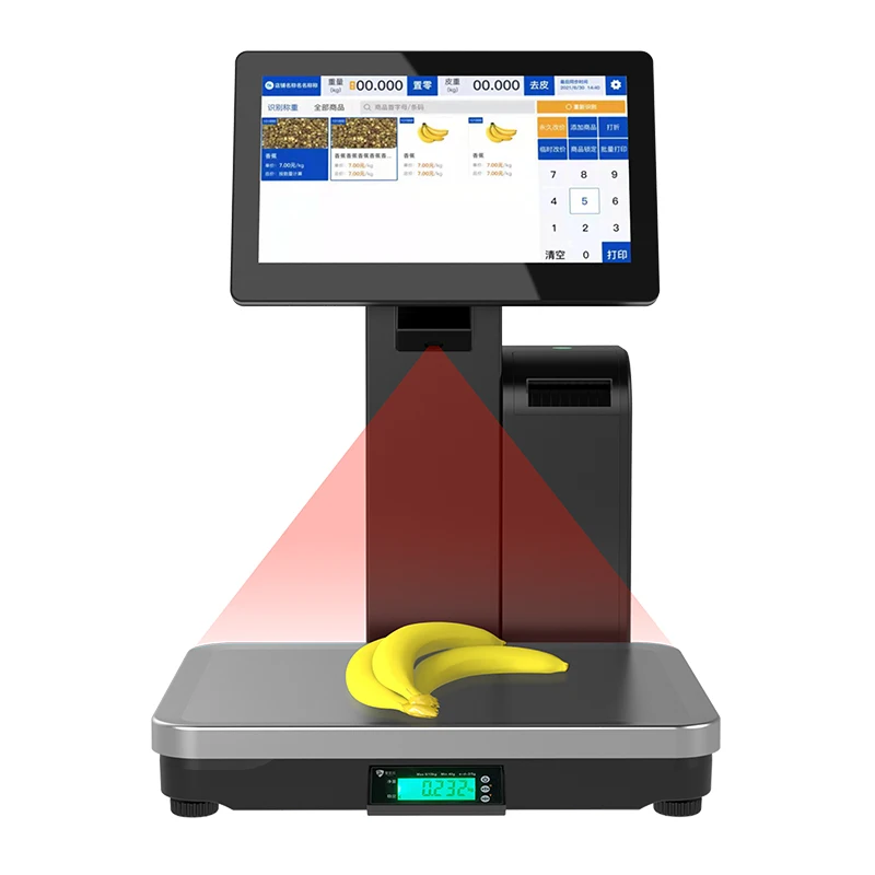 Masung AI весы pos-весы android с камерой для рынка