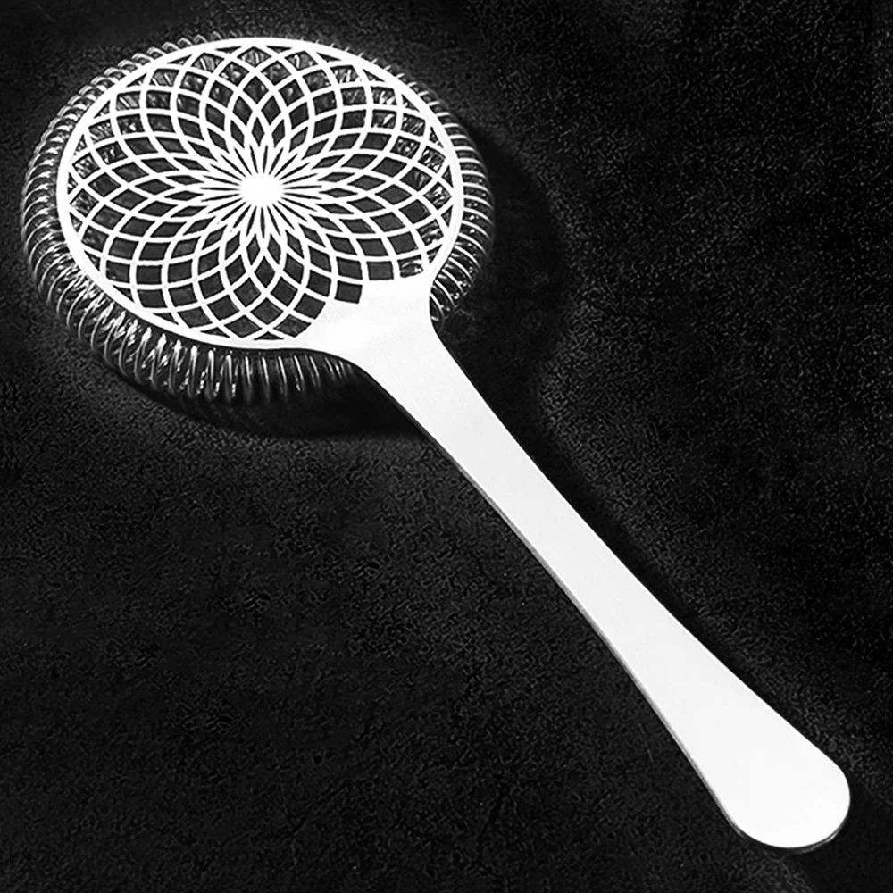 Creative Modeling Stainless Steel Spring Hawthorne Strainer Martini Filter Shaker Drink Bar Cocktail Strainer For Mixing Glass