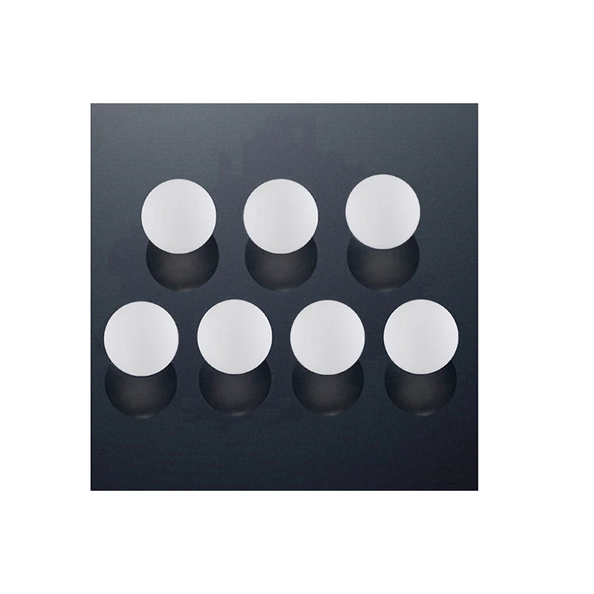 
Распродажа по низким ценам, пластиковые белые круглые маленькие пластиковые детали с индивидуальным размером 