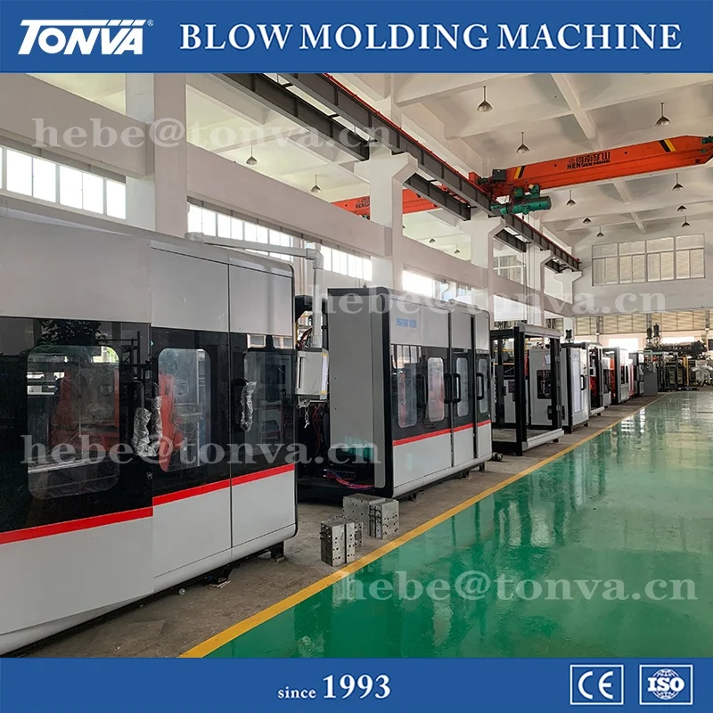 TONVA 6-cavity plastic litchi drink bottle making blowing extrusion blow molding machine manufacturer