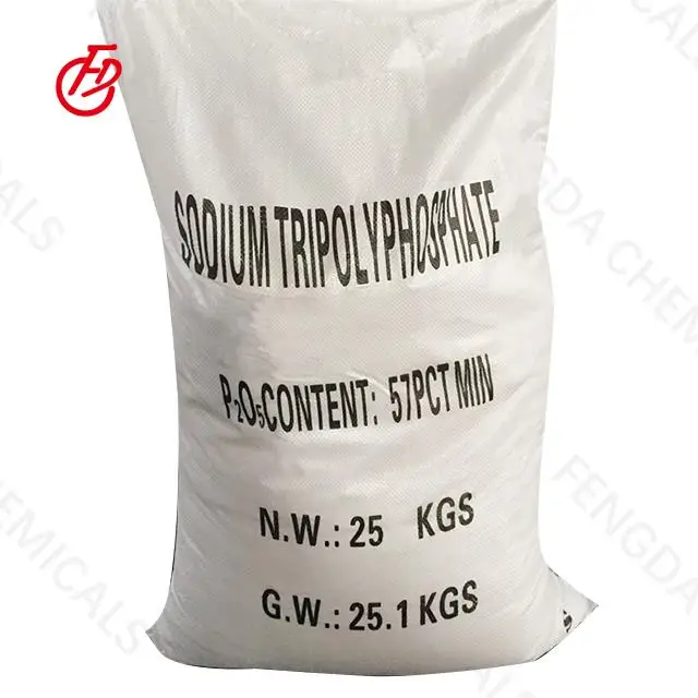 Sodium Tripolyphosphate STPP 94% Tech Grade Sodium Tripolyphosphate Phosphate White Powder Synthetic Detergent Builder 231-838-7