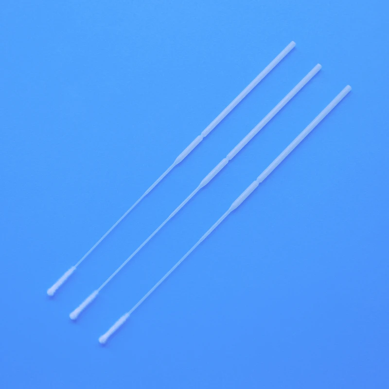 
Disposable Sampling Specimen Collection/Sampling Flocked Swab Nasal / Throat Swab 