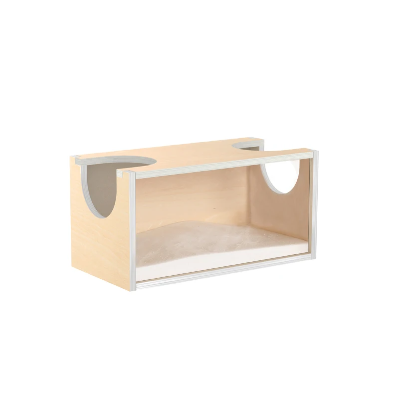 
New Product Hamster Sand Bath Mini Pet Furniture Gerbil Wood Many Sizes Hamster Sand Bathroom 