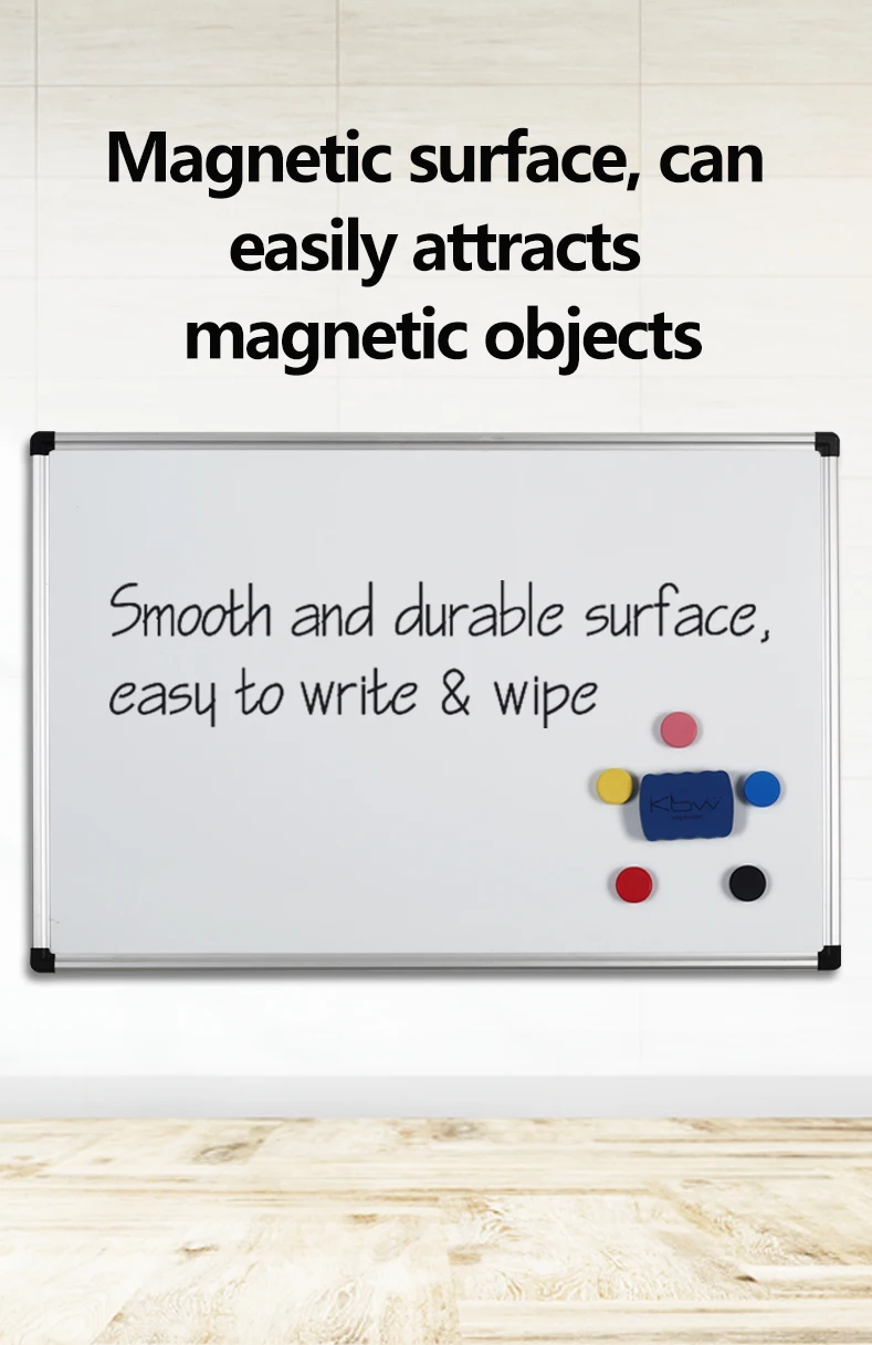 KBW Dry Erase magnetic BW-V10 Series customized school office writing notice