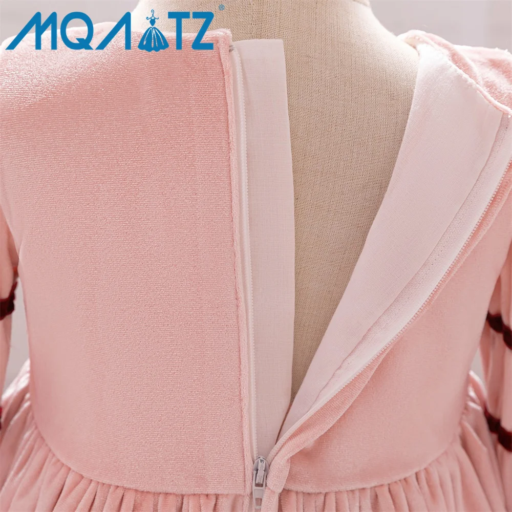 MQATZ Wholesale Little Girls Pageant Toddler Princess Dress Baby Girls Birthday Wedding Party Frock Design