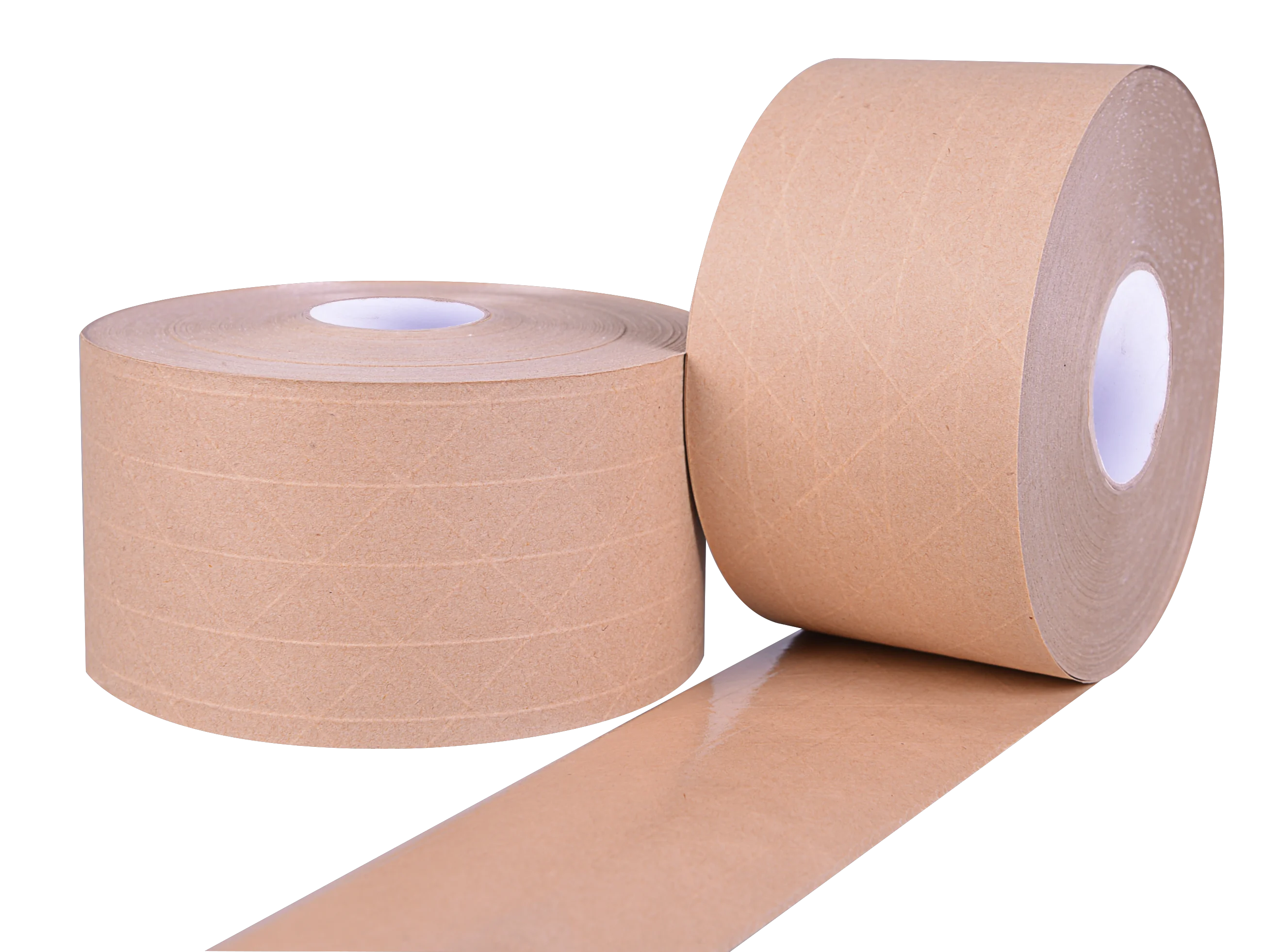 Eco Friendly Printable OEM Customized Reinforced Adhesive Water Activated Kraft Paper Tape For Packing