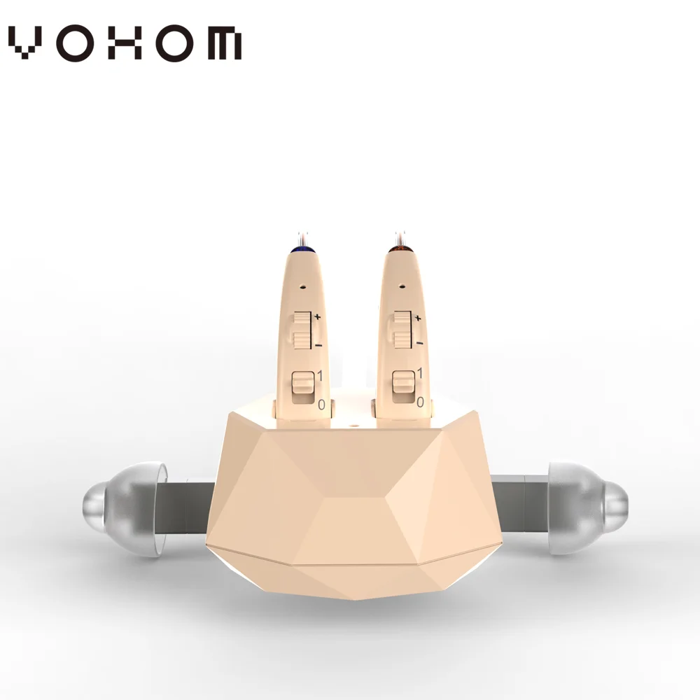 100% Digital Binaural Hearing Aids 16 Channels Rechargeable for Deaf and Ear Impaired Earing Aid