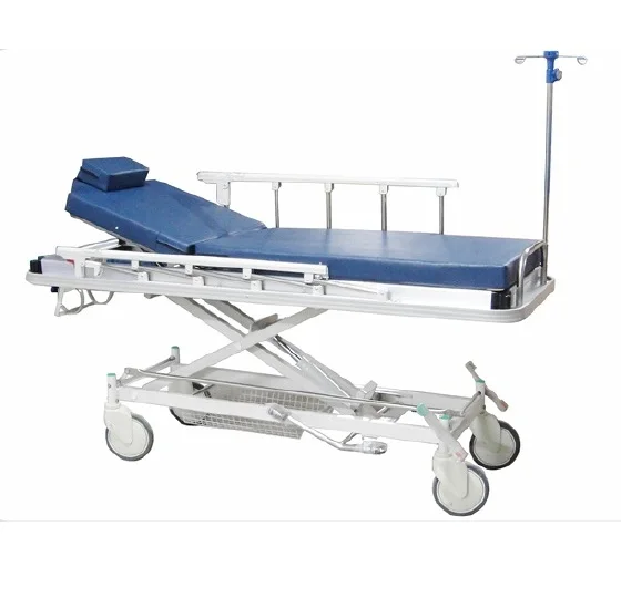 manual  Hydraulic hospital Emergency Recovery Trolley bed (60374730792)