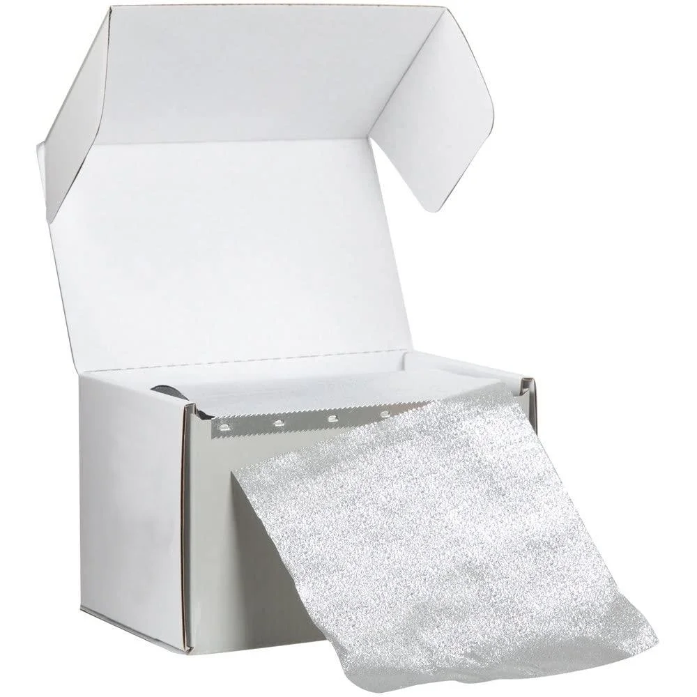 OEM Aluminum Hair Coloring Foil Unique Design 15cm x 50m Hairdressing Printed & Embossed Foil Roll Metal Foil Product