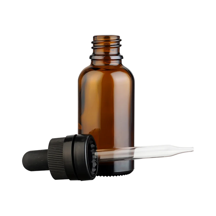 Amber Clear Green Blue Bottles Cylinder 100 Ml 5ml 10ml 15ml20ml 30ml 50ml 100ml Clear Amber Black Glass Dropper Bottle with Bla