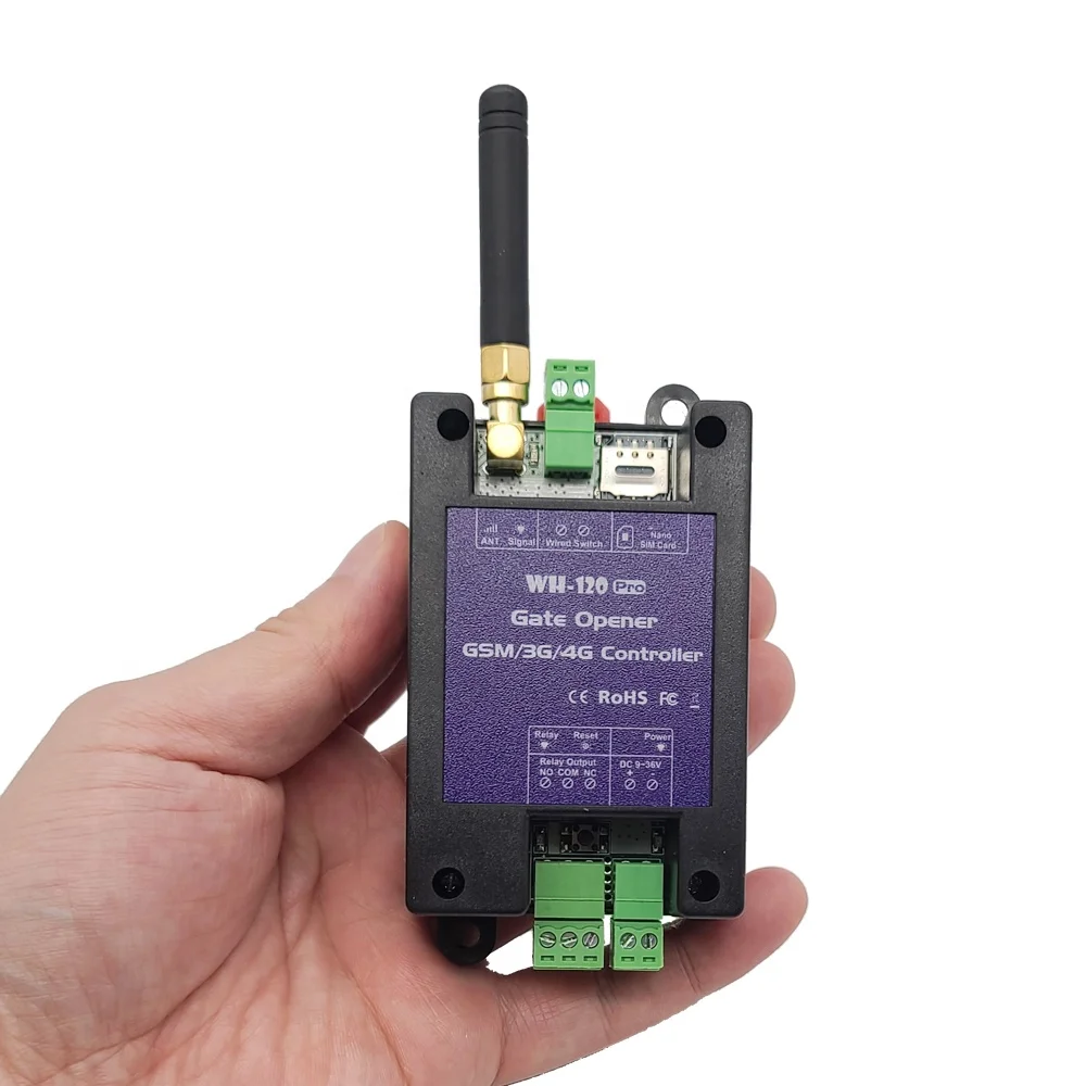 Новинка 2022 г., автоматический Электрический Открыватель поворотных ворот 4G Gsm