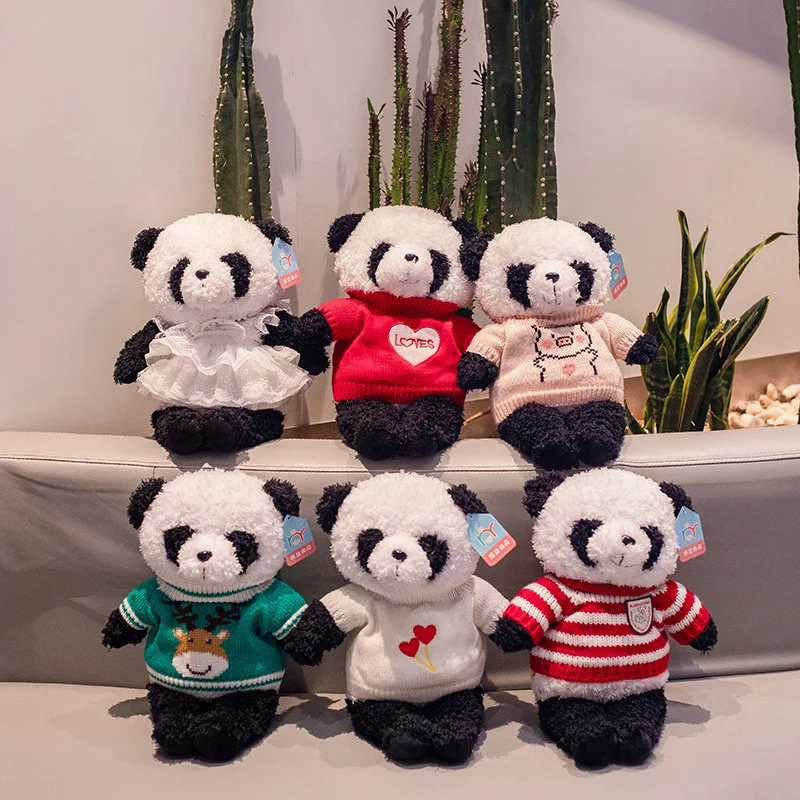 Toy animals plush doll soft cuddly panda plush toy for child