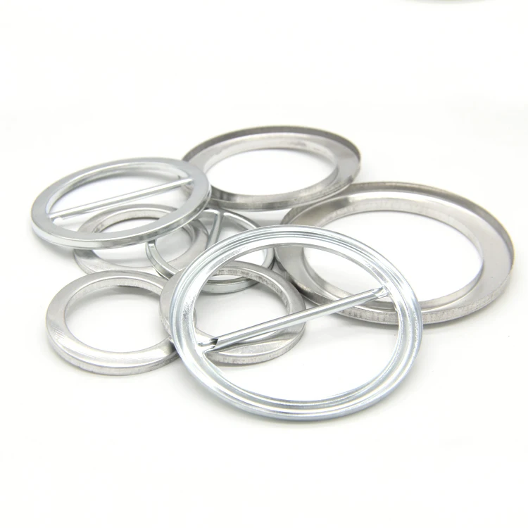 Factory Price Fashion Round Shape Pin Belt Buckle Cover Belt Buckle For Garment