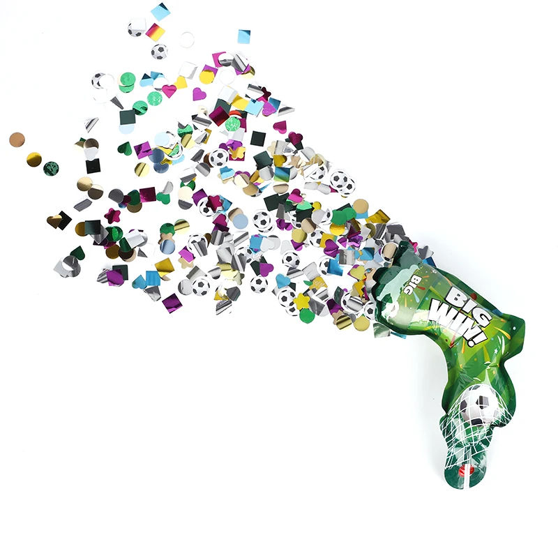 Дешевая портативная мини-конфетти Поппер игрушка бластер шутер конфетти пушка