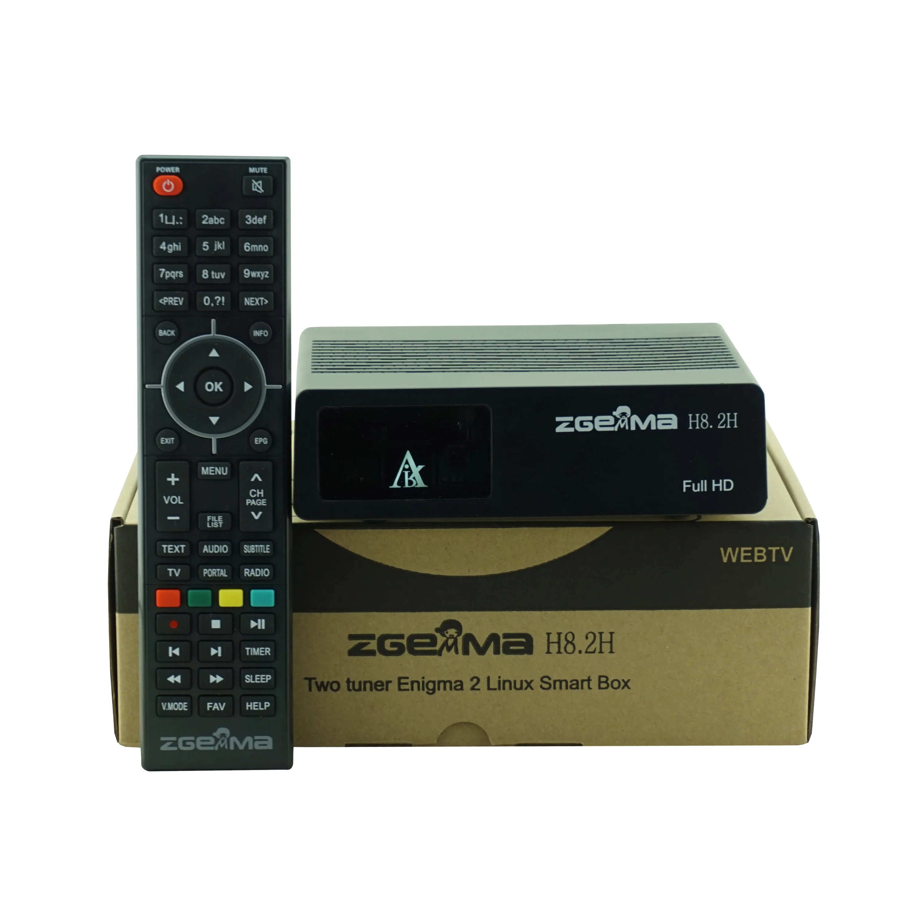 ZGEMMA H11S Satellite Receivers - Enigma2 Linux and Android OS, One DVB-S2X tuner, 4K- 2160p Resolution, TV Decoder