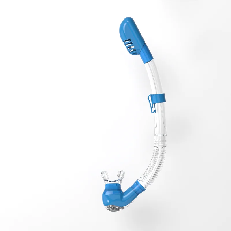 Comfortable mouthpiece One-Way purge Valve sea diving gear snorkeling breathing tube diving snorkel