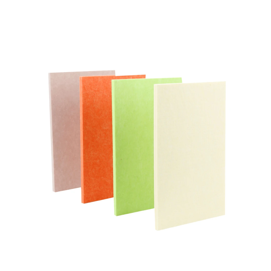 Custom Design Fireproof Baffle Ceiling Sound Proofing Felt Fabric Covered Polyester Acoustic Panels