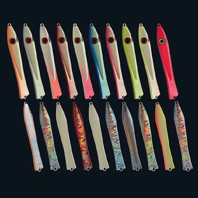Popular Style 100g 200g 250g 300g 400g Saltwater Jigs Fast Sinking Speed Lead Jigging Deep Sea Heavy Duty Metal Lure