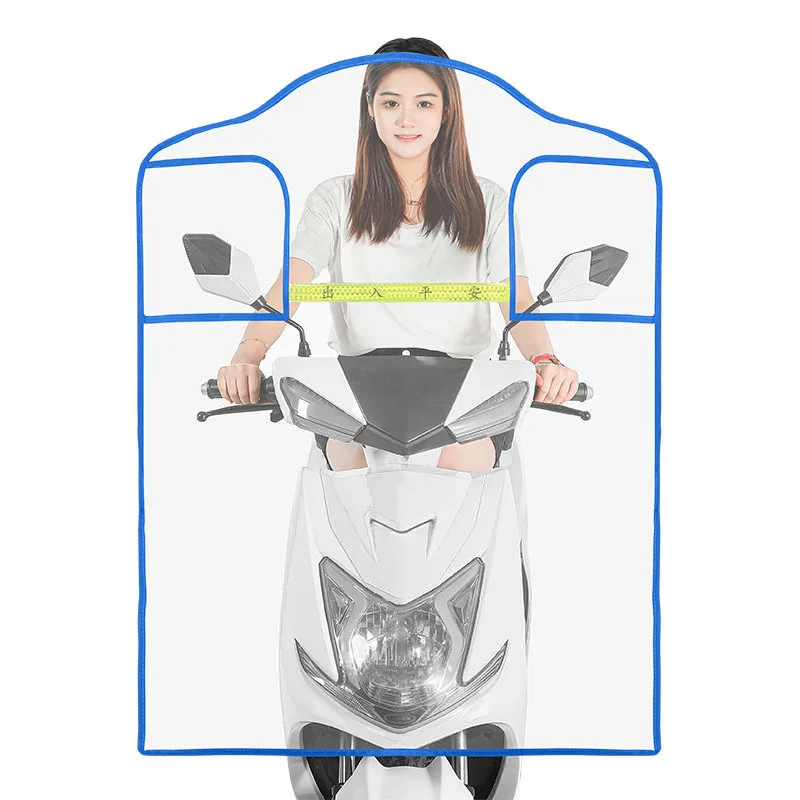 DD2210  Custom Electric Bike Windshield Motorcycle Clear Board Protect Rain Screen Windproof Cover