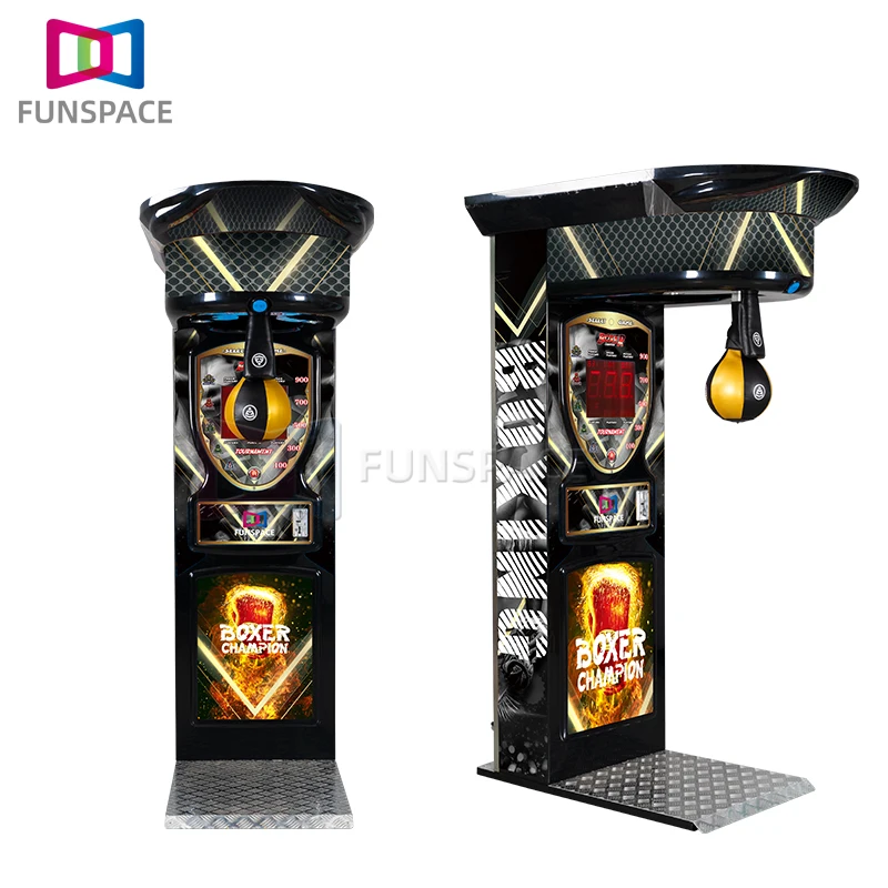 Funspace развлекательные монетные игры боксерская машина Ultimate maquina de boxer электронные билеты