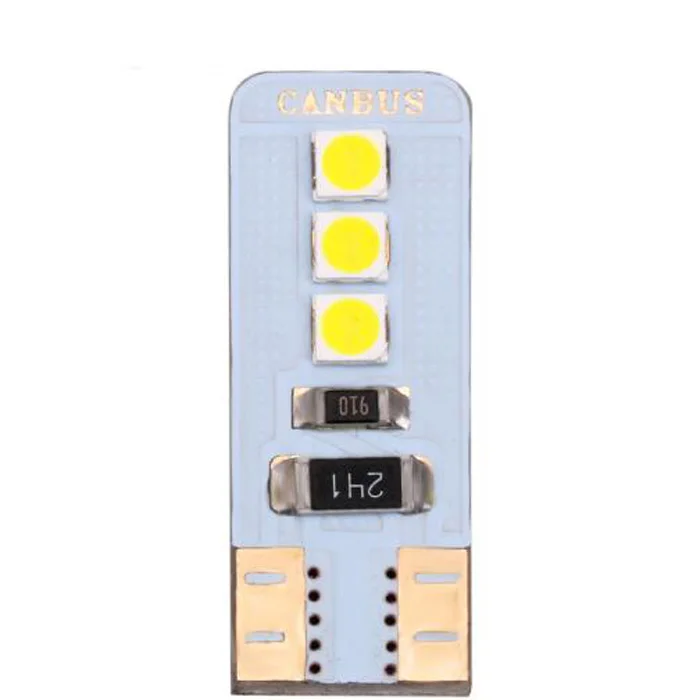 Car Auto LED T10 Canbus 194 W5W 6 SMD 3030 LED Light Bulb No Error LED Light Parking T10 LED Car Side Light Blue