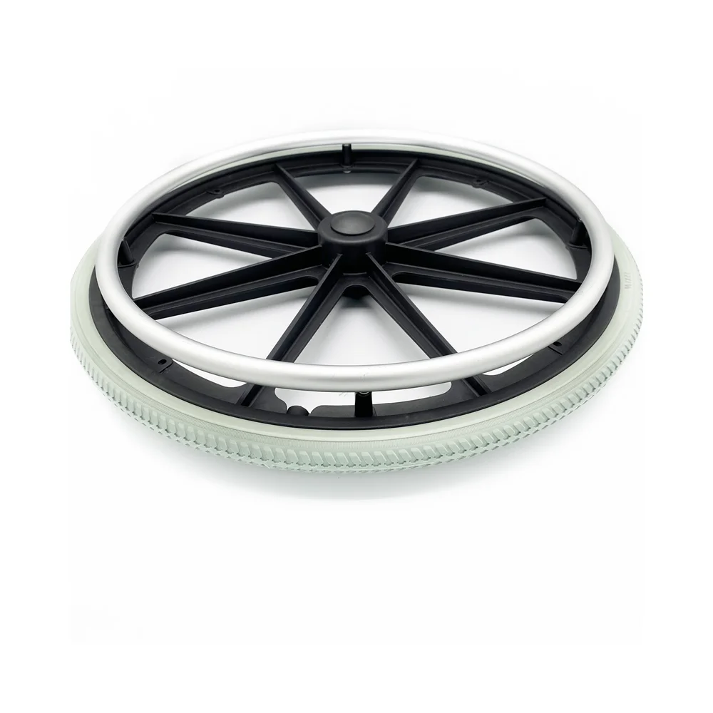 Wheelchair Replacement Back Wheel  Wheelchair Tires Mag Wheel 22 Inch Rear Wheel for Wheelchair