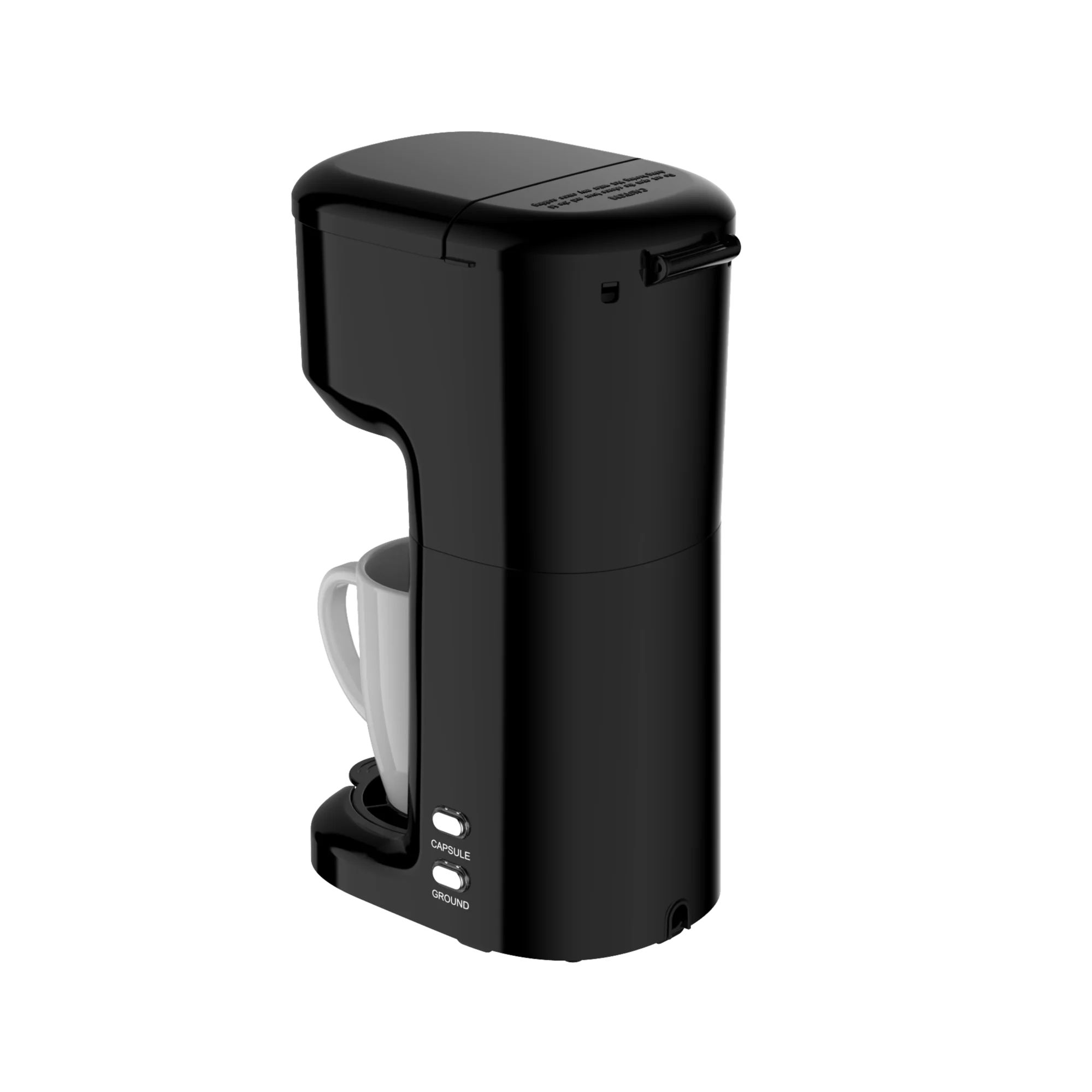 1200W Home Capsule Coffee Machine 6 to 14 oz Mini Coffee Maker Single Serve K Cup Pod Coffee Brewer